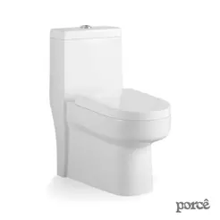 Vaso Sanitário Monobloco Porcê Imperius Privada Com Assento Branco (PVS39MBSFA-BR)