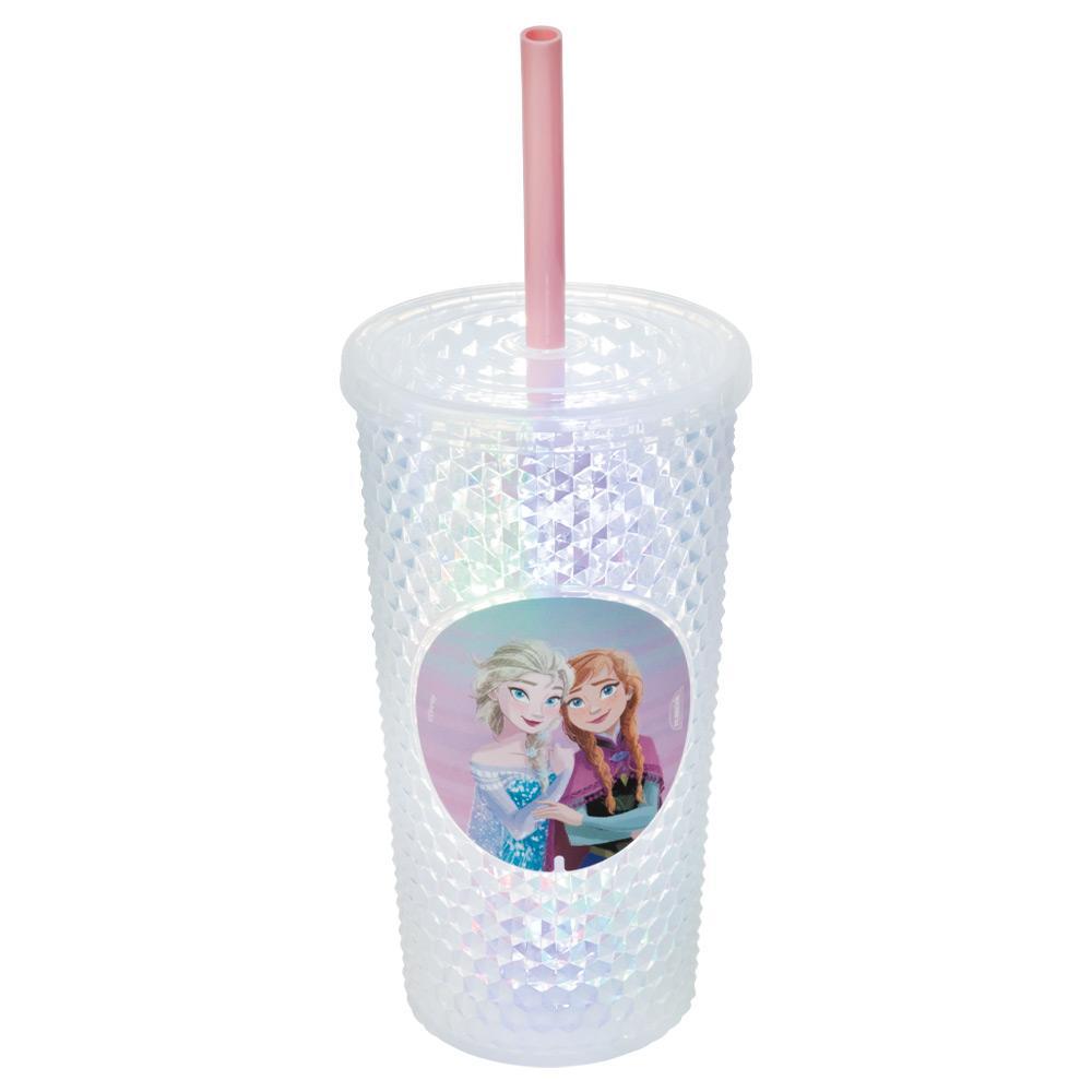 Copo Luz LED Frozen Anna Elsa Lembrancinha Festa Presente Dia das Crianças Plasútil