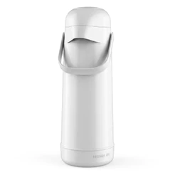 Garrafa Térmica Pressão Café Quente Frio 1L Branca Termolar