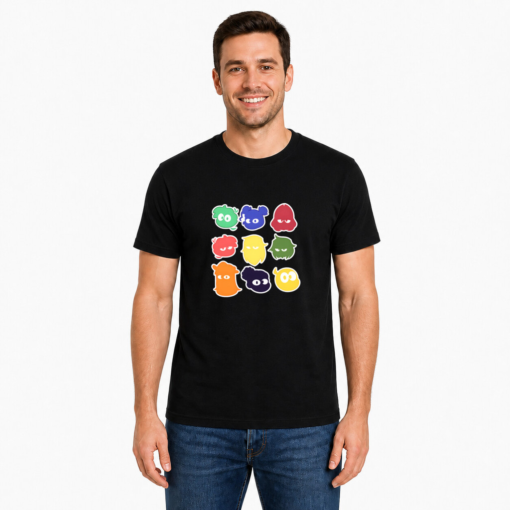Camiseta camisa estampa Personagens Mundo Tojaro basica unissex manga curta