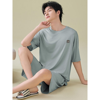Daphne pijamas masculinos verão Modal de manga curta verão masculino verão tamanho grande fino Homewear terno masculino