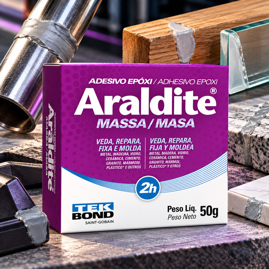 Durepoxi Massa Epóxi 50g Premium Tekbond