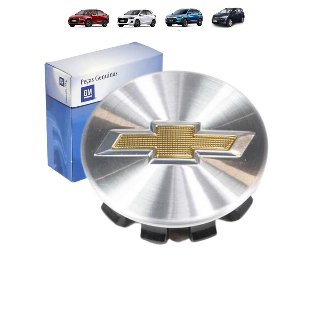 Calotinha Central Roda Onix Novo 2020/2026 Spin 2022/2026 Tracker Nova 2020/2026 Montana Nova 2023/2026 Original GM