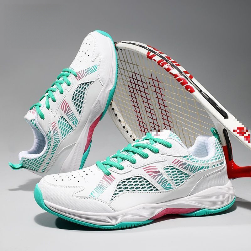 Sapatos de Badminton masculino outono malha respirável antiderrapante tênis de treinamento