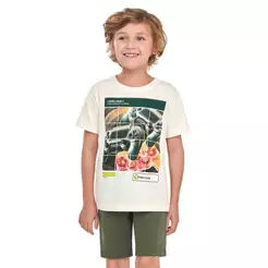 Conjunto Infantil Menino Moderno Elian Bege