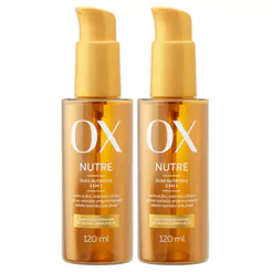 Kit Óleo Capilar Nutritivo OX Nutre 3 Em 1 120ml - 2 Unidades