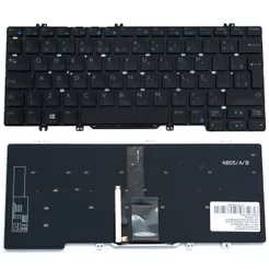 Teclado para Notebook compatível com Dell Latitude 5290 ABNT2