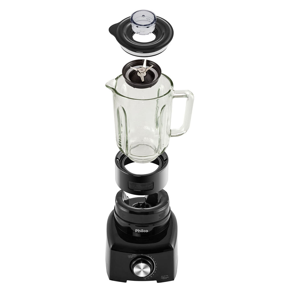 Liquidificador Philco 1200W 2,6L Turbo Glass PLQ1350 · foto 2