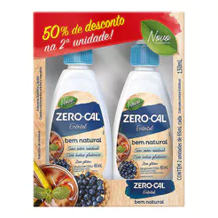 Adoçante Zero Cal Eritritol Gotas Bem Natural 65ml 2 Unidades Ganhe 50% de Desconto na 2ª Unidade
