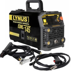 Inversora de solda Multiprocesso 120A para Mig sem gás Eletrodo e Tig - ISML-145 - Lynus