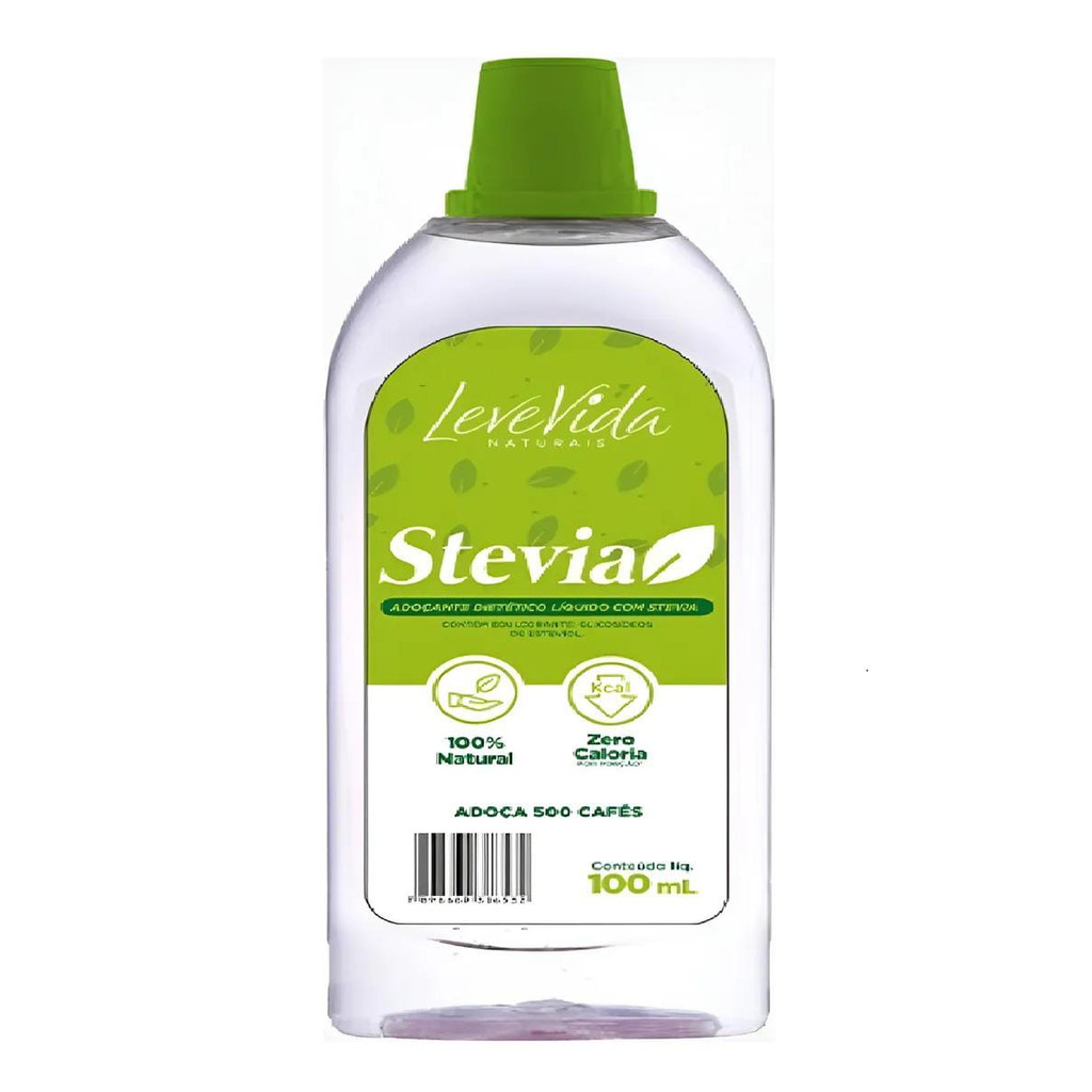 Adoçante Stevia Liquida da Absolut 100ml 100% Natural em Oferta na Shopee