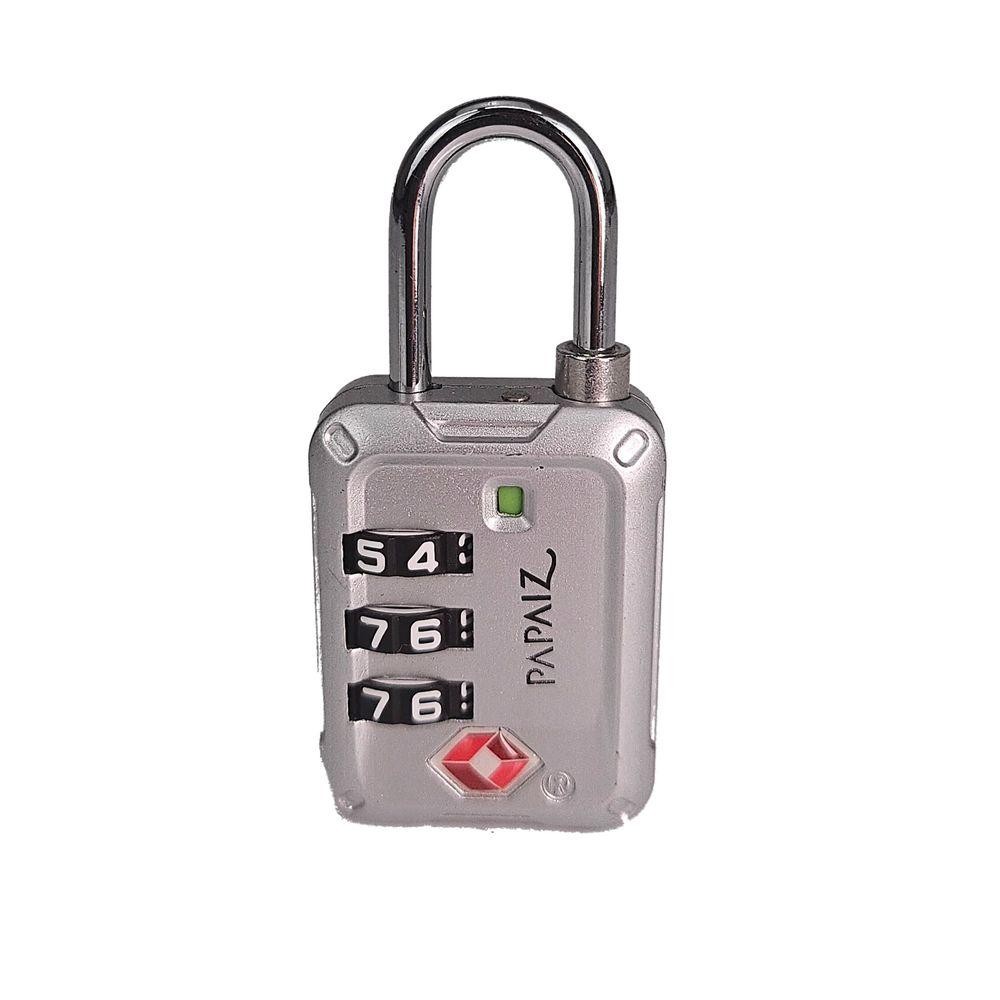 Cadeado Segredo TSA 30Z Prata Papaiz em Oferta na Shopee