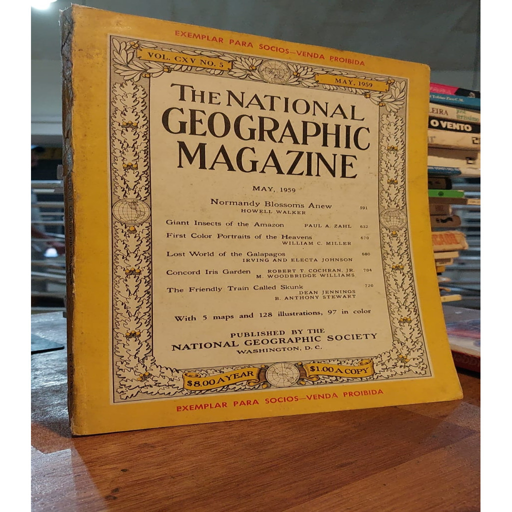 The National Geographic Magazine autor Revista