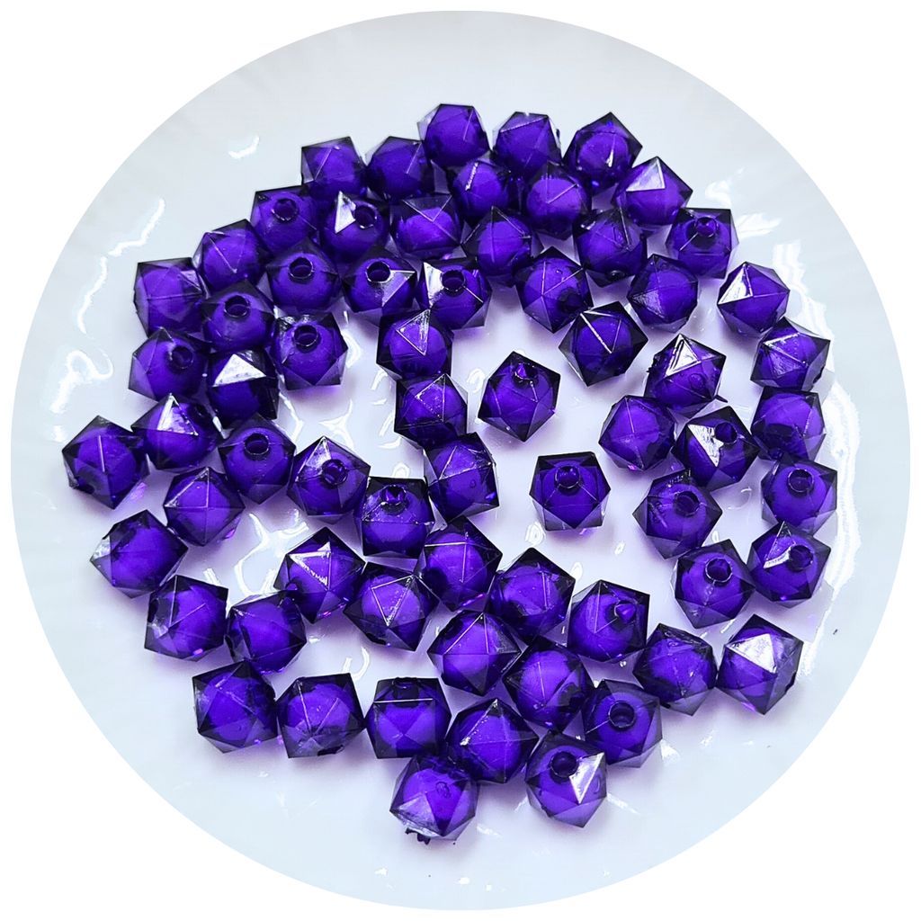 Quadrado Passante 8x8mm Transparente Miolo Leitoso 500g em Oferta na Shopee