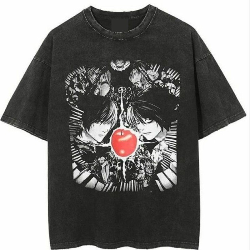 Camiseta Feminina Death Note Anime Kira Shinigami Unissex ENVIO IMEDIATO em Oferta na Shopee