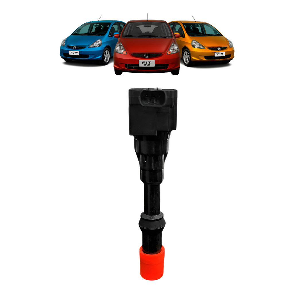 Bobina Ignição Honda Fit 1.4 8v Dianteira 2004 À 2008 - Nova