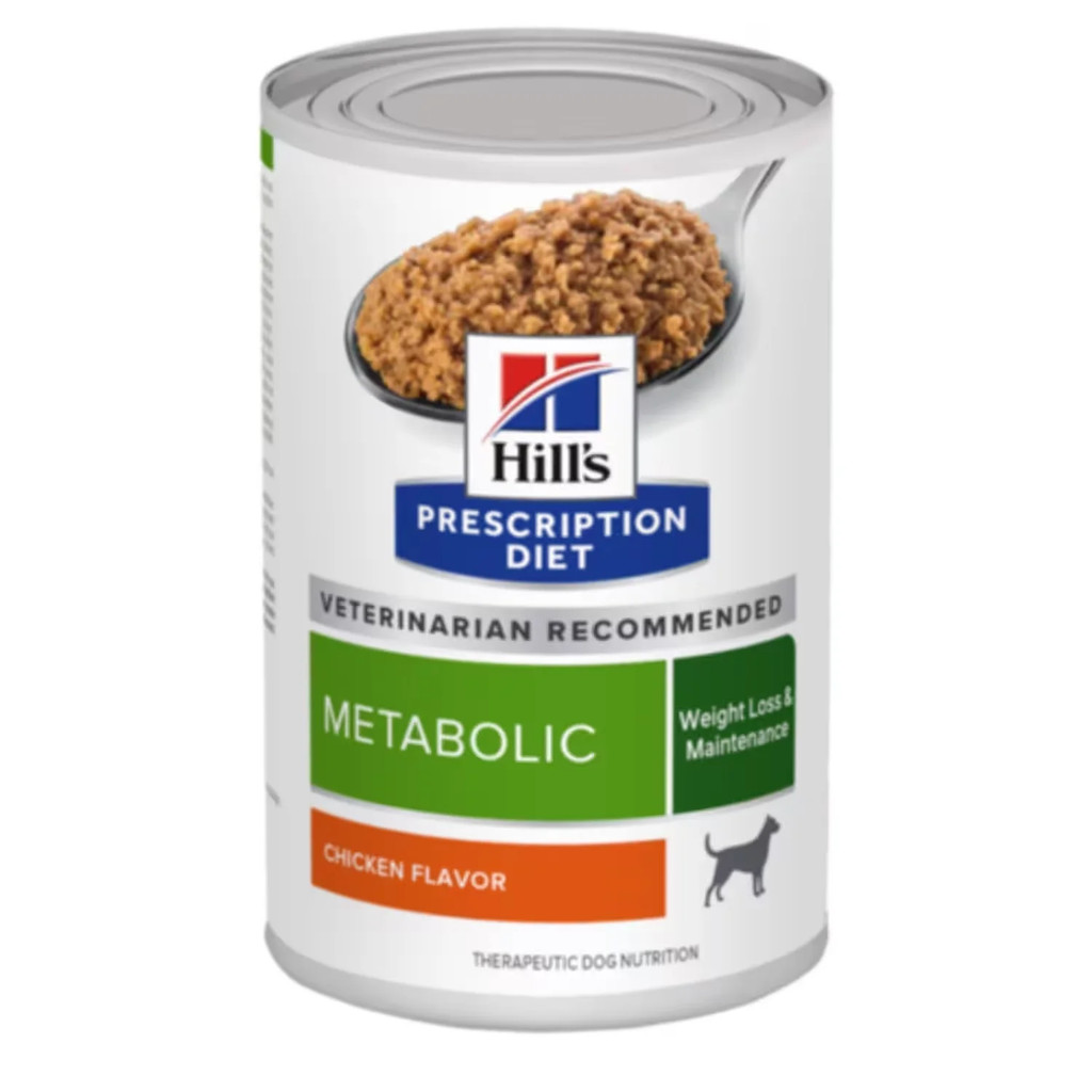 RAÇÃO ÚMIDA HILL'S PD CAN METABOLIC LATA 370G