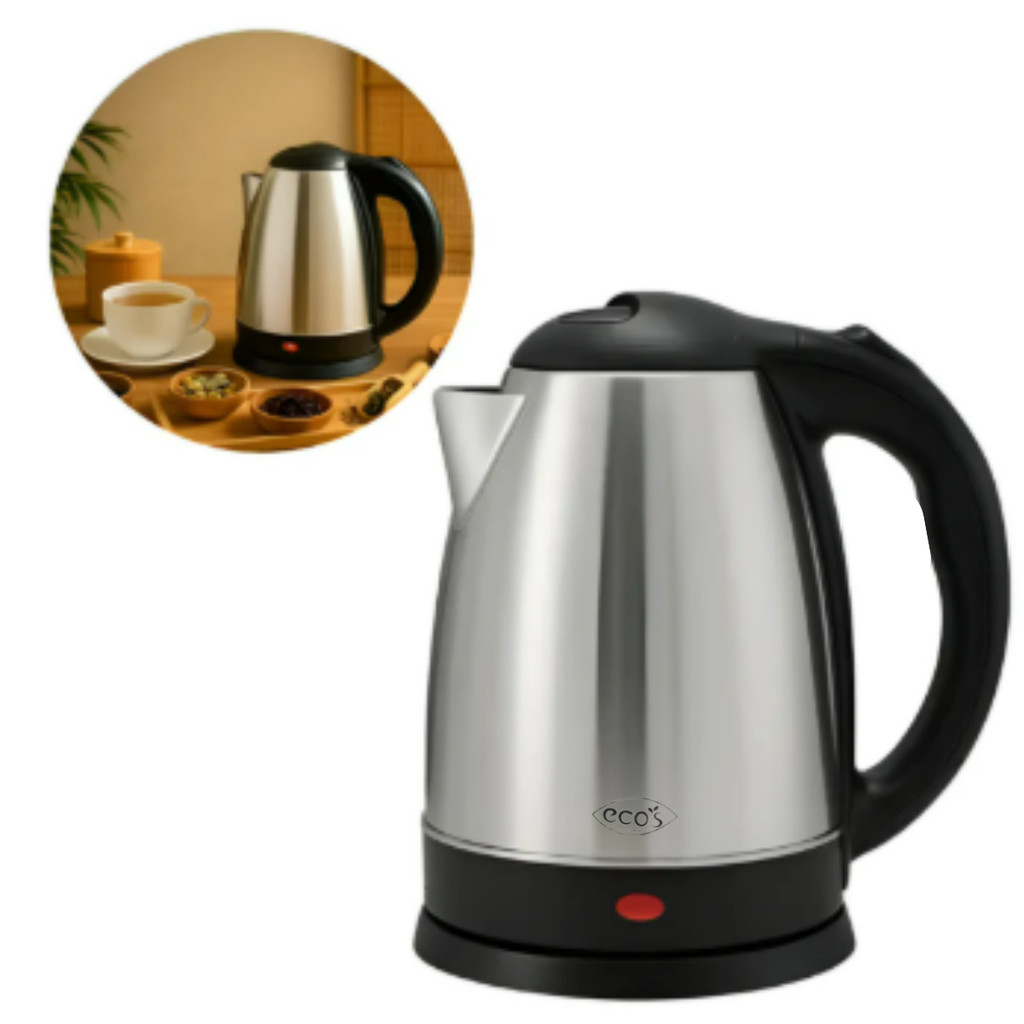Chaleira Elétrica Jarra Inox 1,8L Desligamento Automático em Oferta na Shopee