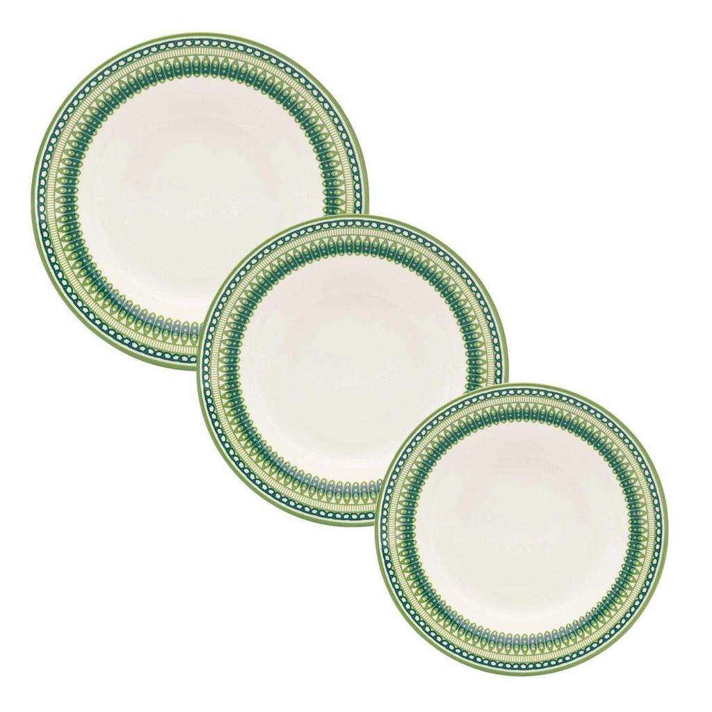 Aparelho de Jantar e Lanche 12pçs Donna Campestre em Oferta na Shopee