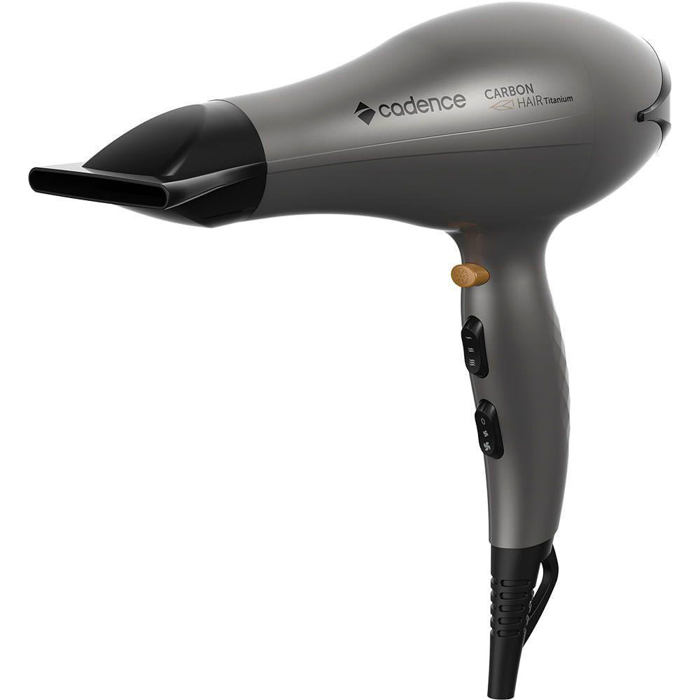 Secador De Cabelos Cadence Carbon Hair Titanium 220V