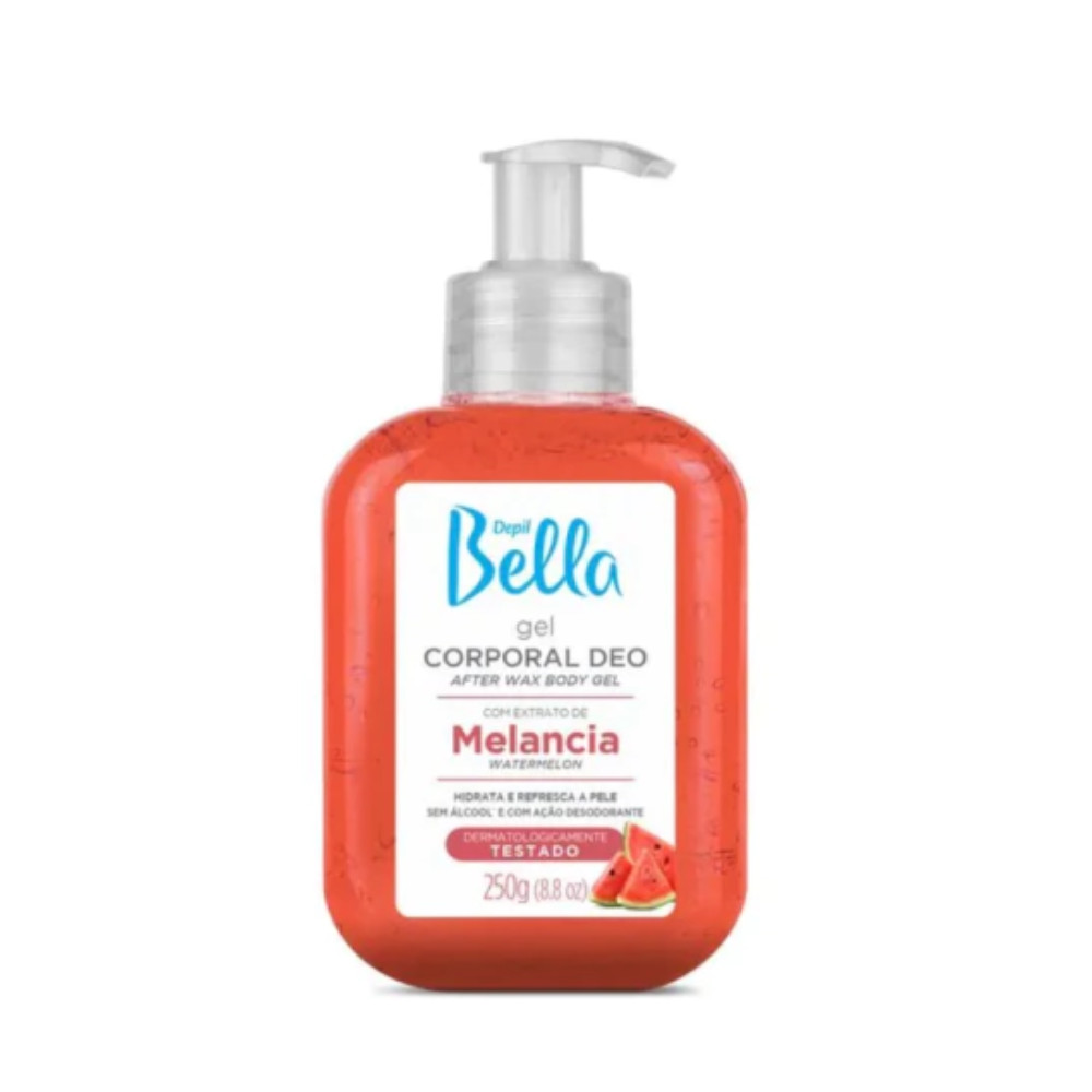 Gel Calmante Corporal Deo Melancia Depil Bella 250g