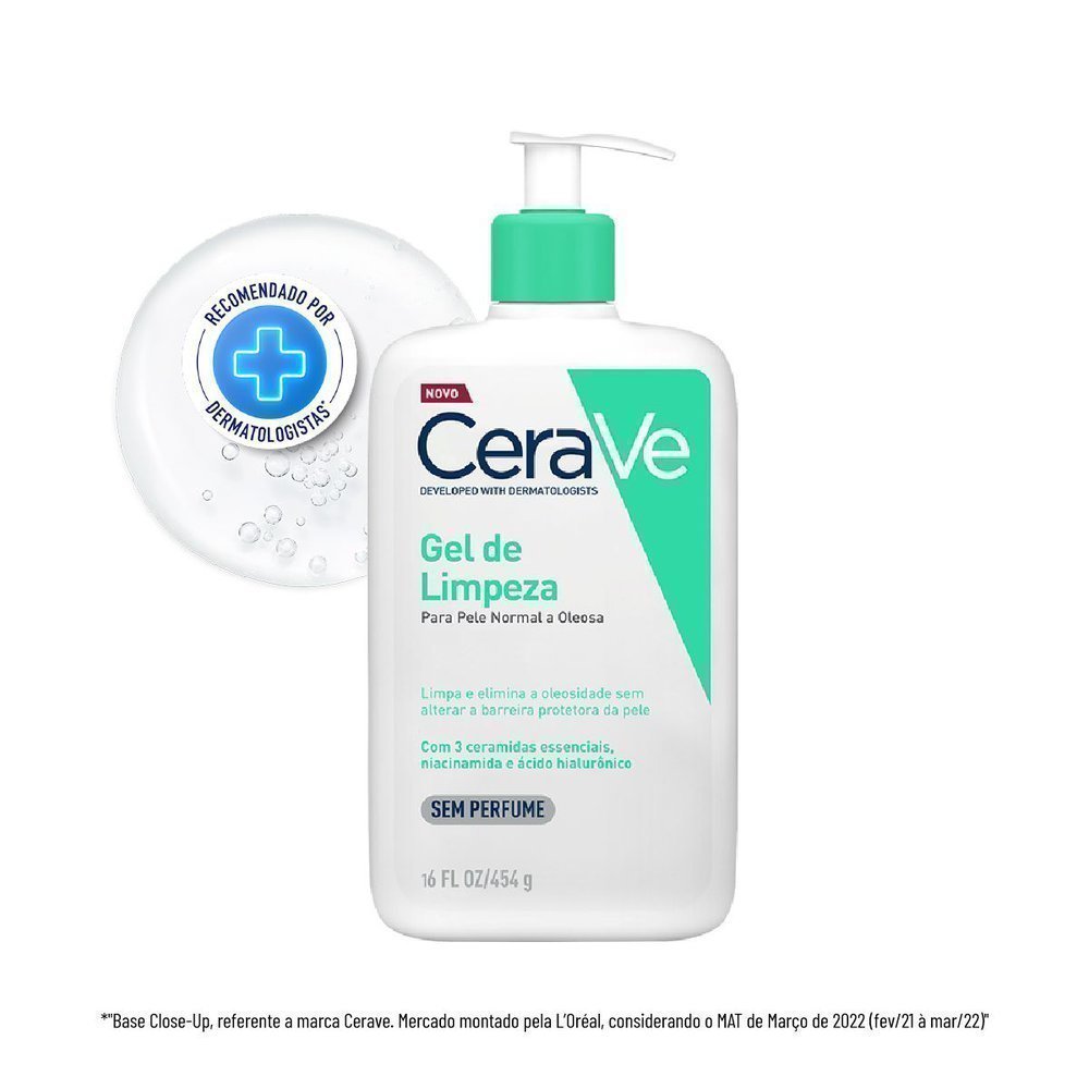 CeraVe Gel de Limpeza 454g em Oferta na Shopee
