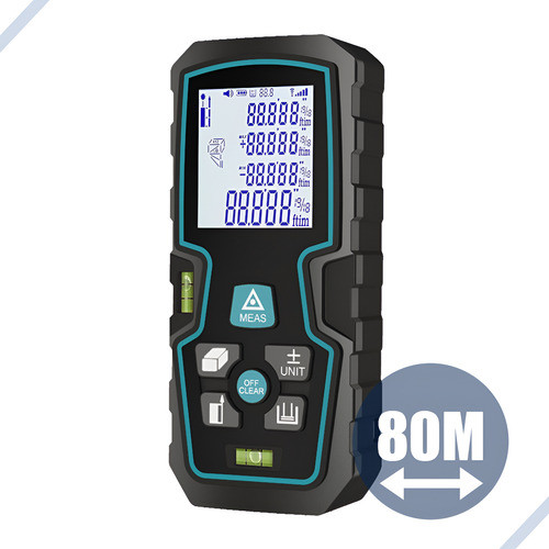 Medidor Profissional Distancia Trena Digital Laser 80 Metros 