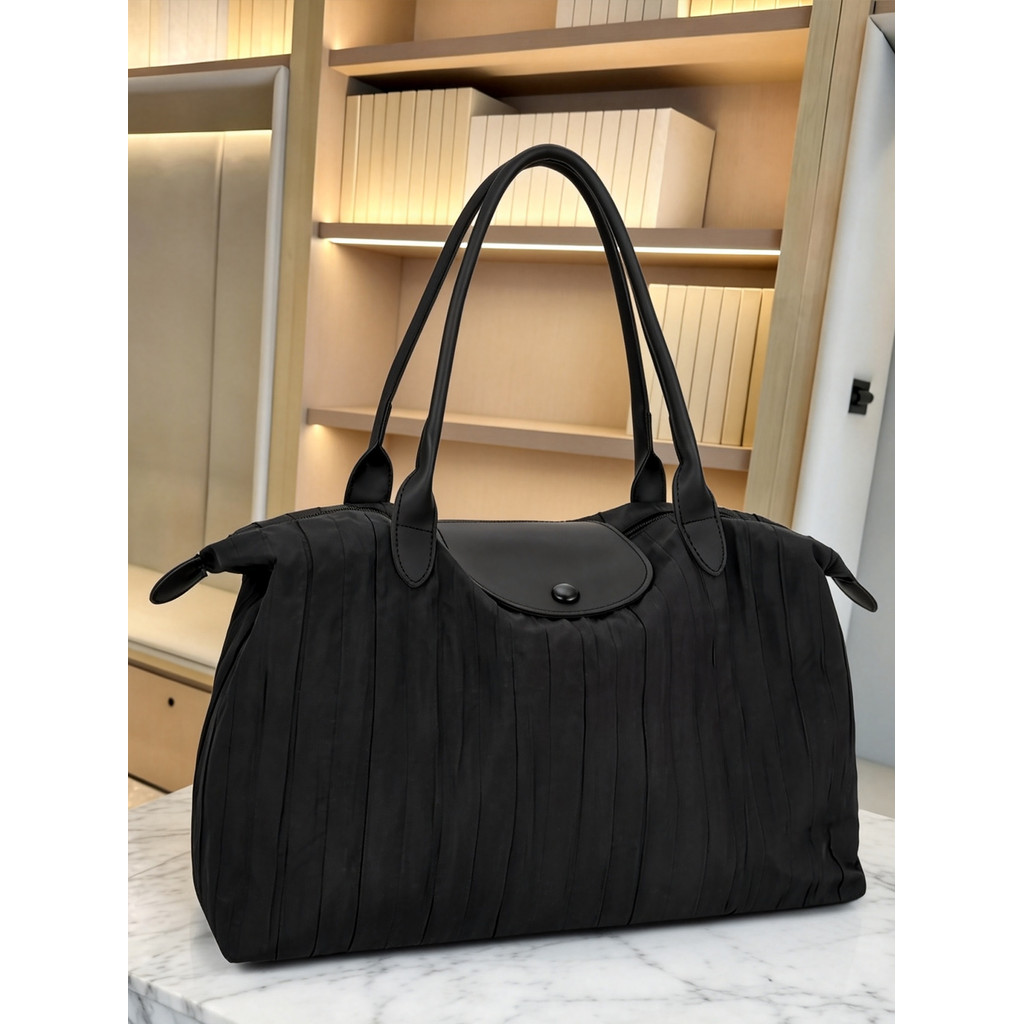 Bolsa de viagem de curta distância feminina leve portátil bolsa de viagem embarque bagagem de viagem roupas saco de mate
