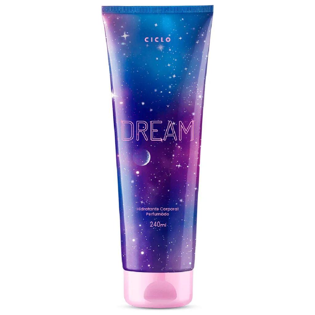 Loção Hidratante Dream Feminino Creme Corporal Perfumado 240ml Ciclo Cosméticos