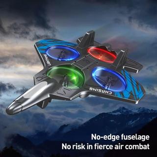 BLUEVELVETQW Lutador De Espuma De Controle Remoto , 2.4G Dublê EPP Quatro Motor Helicóptero Brinquedo , Detecção De Grav