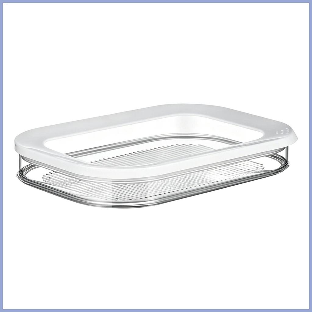 Recipientes Com Tampas Transparentes Herméticos Reutilizáveis Organizador Recipiente De Carne De Bacon Para Geladeira Qu