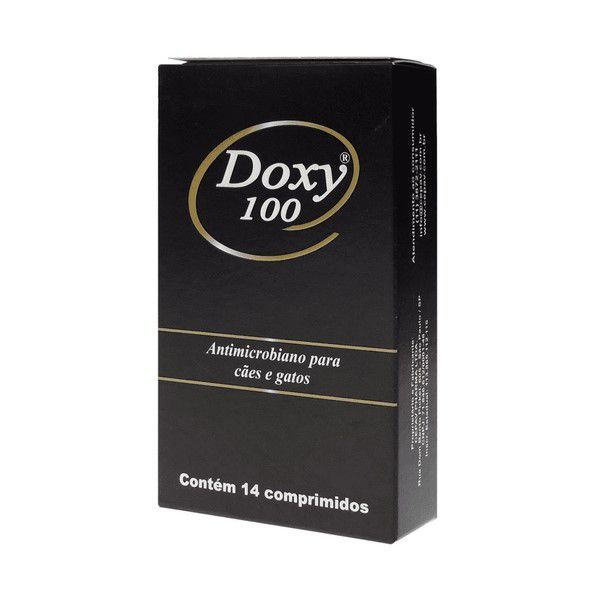 Doxy 100 Cepav Antimicrobiano Para Cães e Gatos 14 Comp.