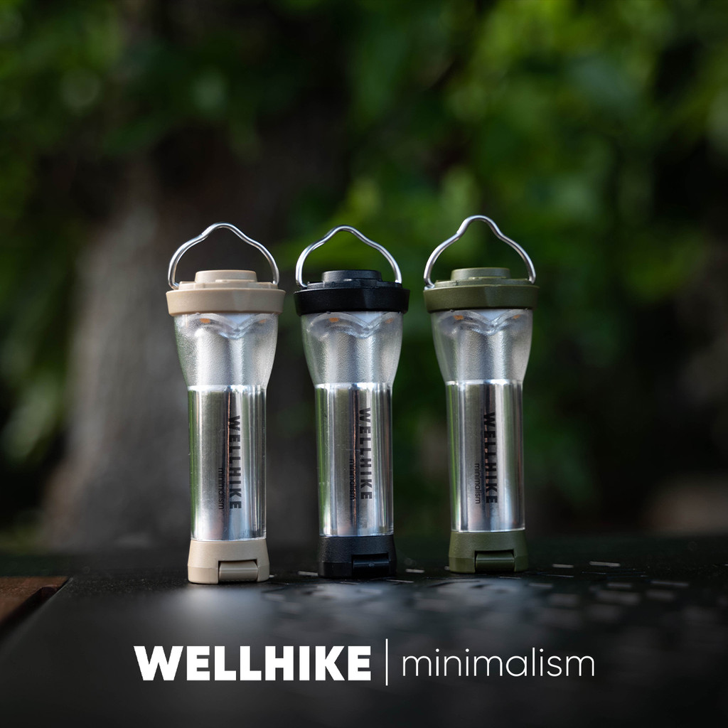 WELLHIKE ao ar livre GOALZERO luz longa vida útil da bateria led barraca de acampamento atmosfera caminhadas lanterna de