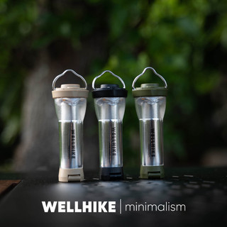WELLHIKE ao ar livre GOALZERO luz longa vida útil da bateria led barraca de acampamento atmosfera caminhadas lanterna de