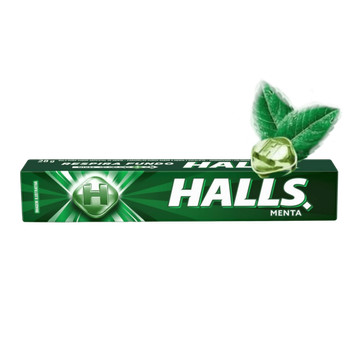 Halls Bala sabor menta 28g