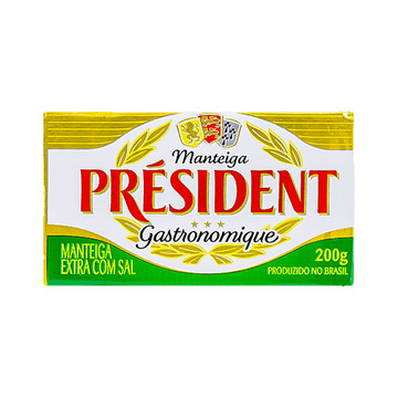 Président Manteiga Extra com Sal Gastronomique