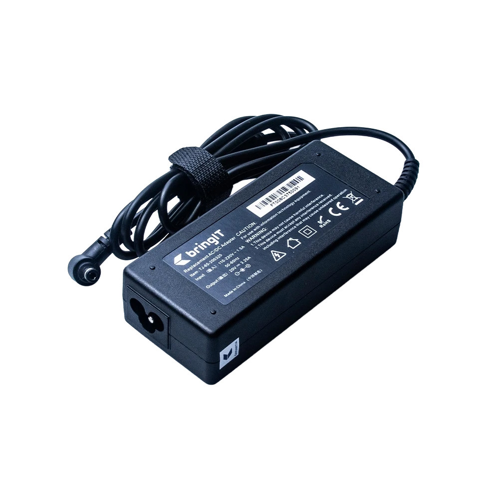 Fonte Carregador para Notebook Itautec Infoway W7730 20V 3.25A 65W