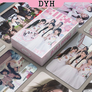 50 peças/caixa Cartão Laser ILLIT Cartão Fotográfico YUNAH WONHEE LOMO Álbum KPOP EFOV