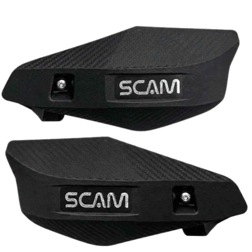 Protetor De Mão Moto Universal Guidão 22mm Scam Bros XRE Titan Fan Fazer Crosser Lander