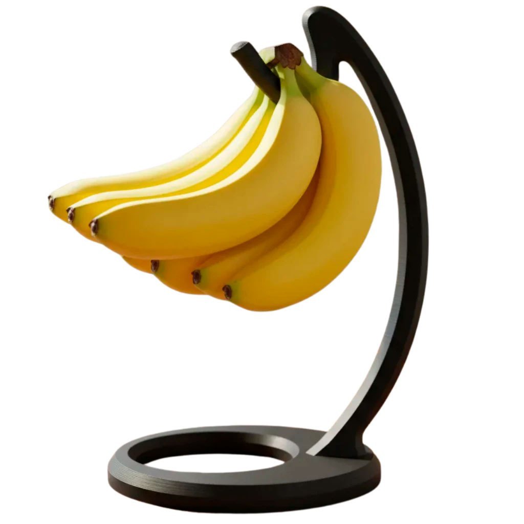Suporte de Mesa Fruteira para Pendurar Bananas - Multiuso - Impressão 3D