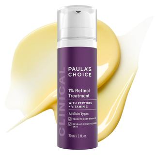 Paula's Choice CLINICAL Tratamento Facial com 1% de Retinol, Peptídeos, Vitamina C e Extrato de Alcaçuz, Sérum Antienvel