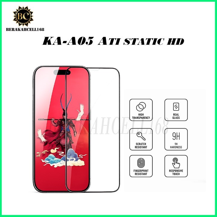 Atacado KA-A05 Vidro Temperado Macaco Rei SAMSUNG A07 A06 A05 A05S A04 A04E A04S A03 Núcleo A03S A02 A02S A17 A16 A15 A1