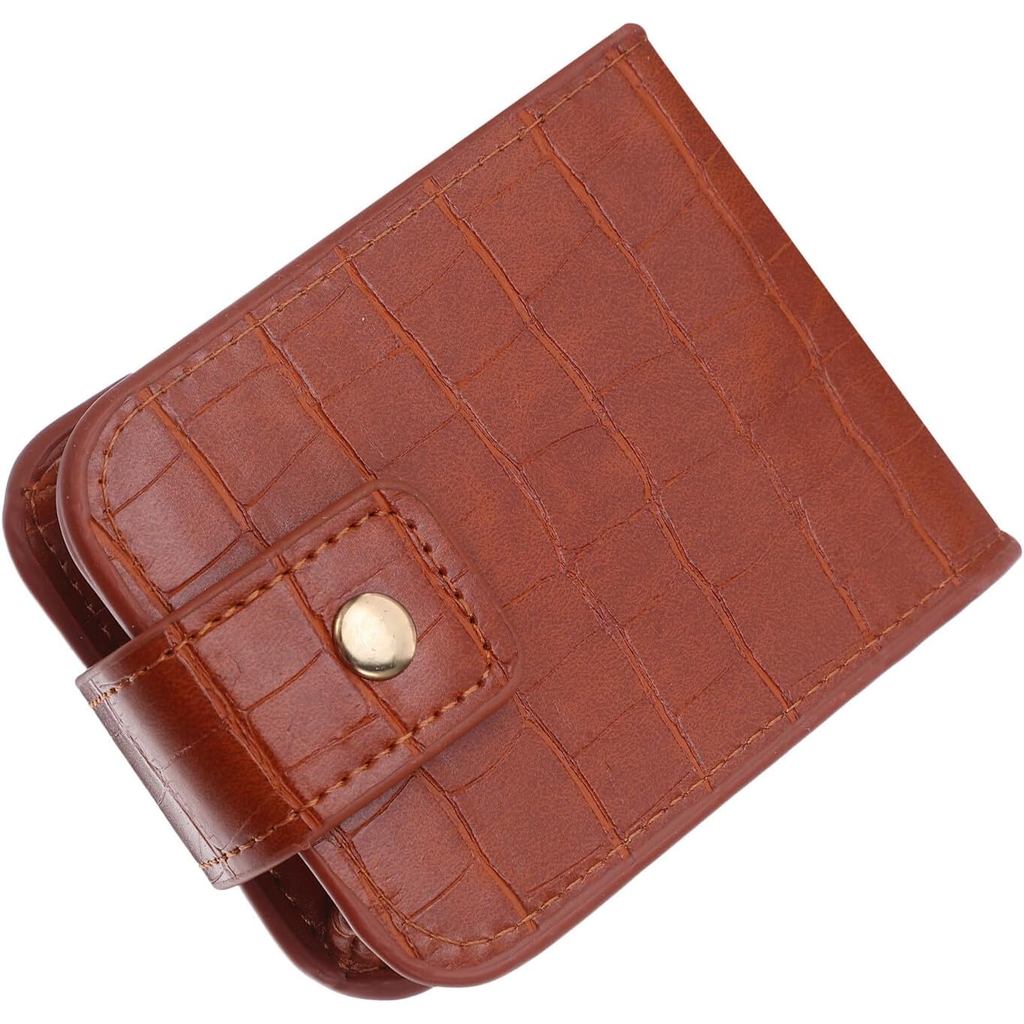 Estojo de Batom Mini Tofficu com Espelho, Bolsa de Maquiagem Portátil, Organizador de Maquiagem para Viagem, Armazenamen