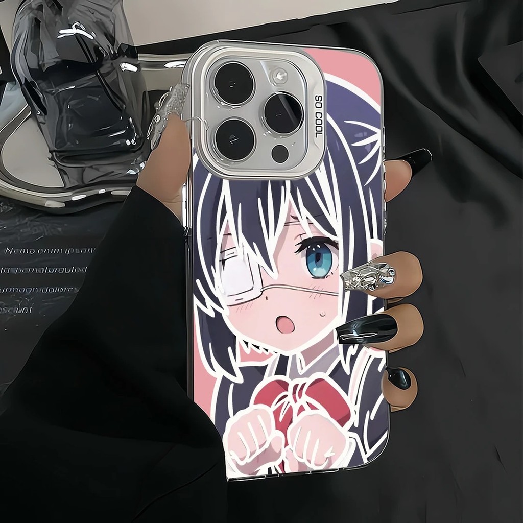 Anime Rikka Takanashi Caso De Telefone Para Samsung A15 A54 A16 A06 A34 A23 A05 A55 A35 S24 S25 Plus Ultra silicone