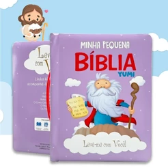 Minha Pequena Bíblia Do Bebê Livro Infantil Bíblia Da Criança Menino Menina Colecionável Folhas Duras