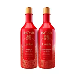 Kit Inoar Latifah Shampoo 1l + Condicionador 800ml