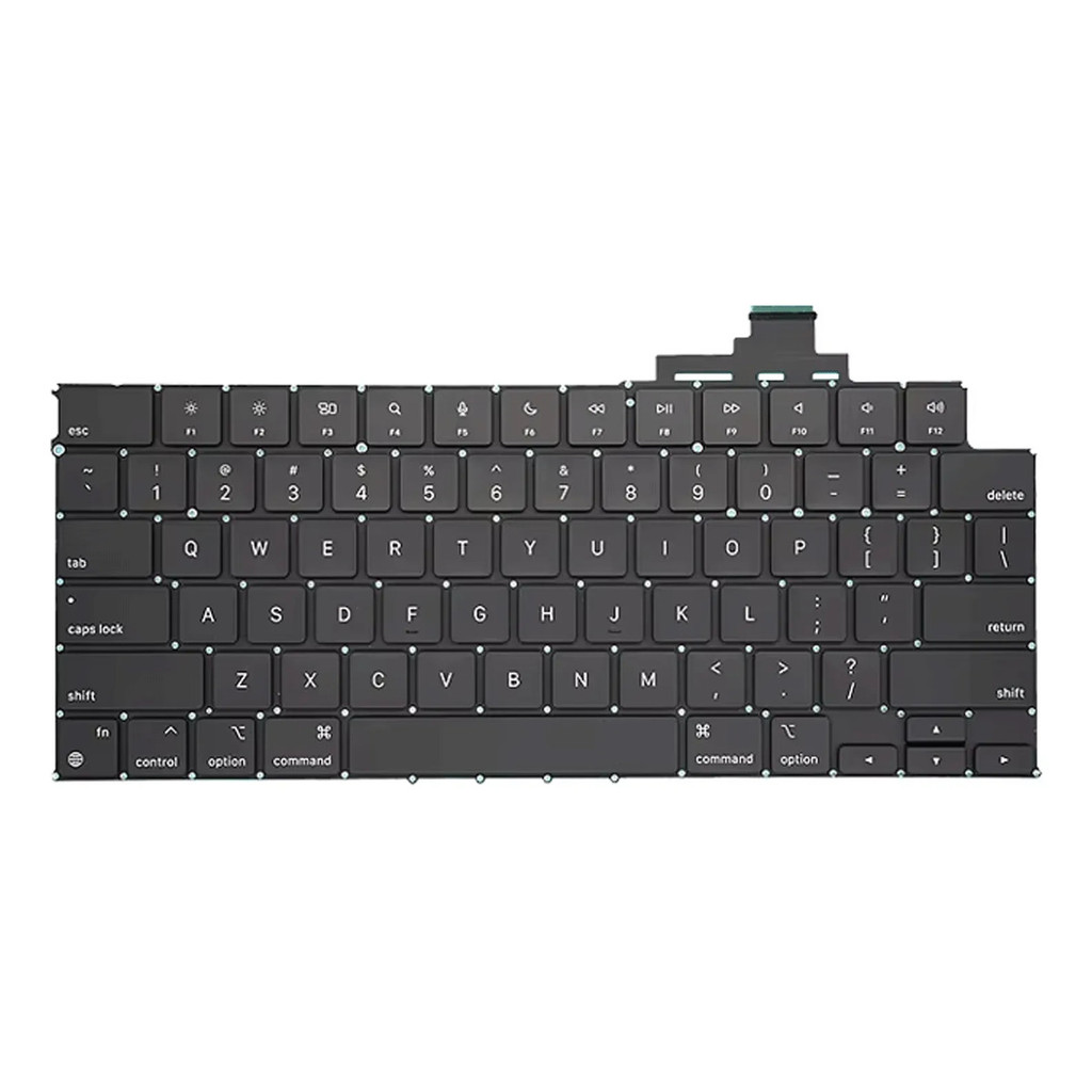Teclado Para Macbook Air 15 A2941 M2 2023 Preto