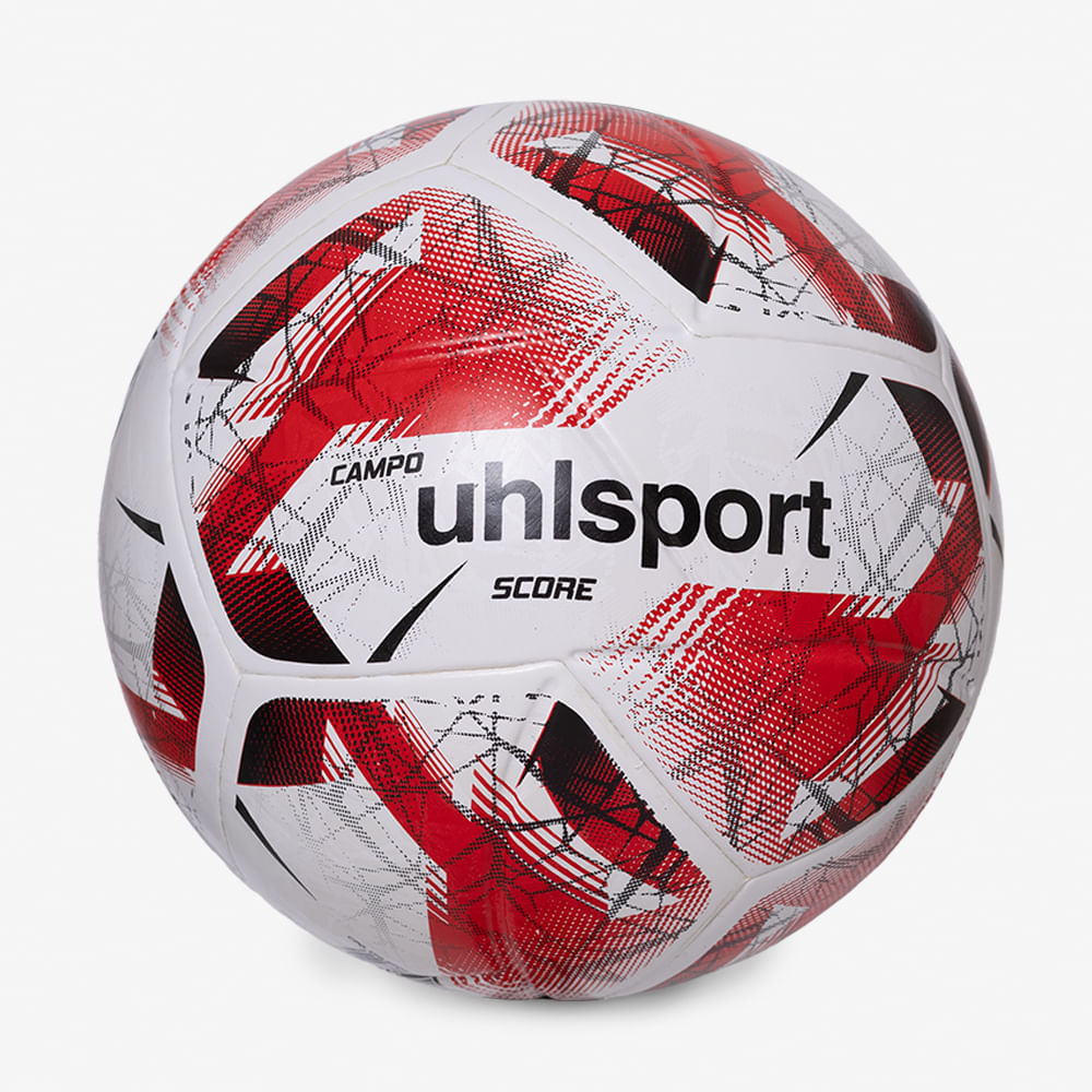 Bola de Futebol Campo uhlsport Score - Branco/Preto/Vermelho