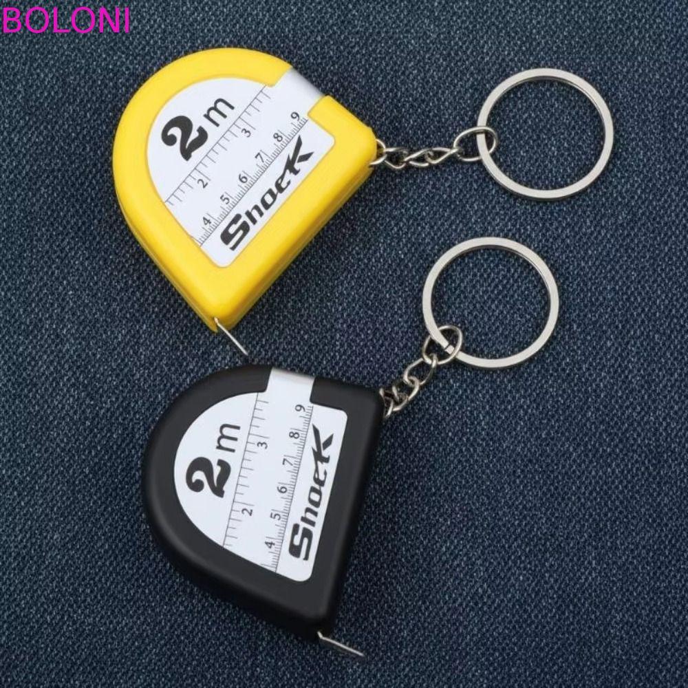 BOLONI Fita Métrica De Choque , Brinquedo Interativo Portátil Chaveiro De Brincadeira Elétrica , Gadget De Piada
