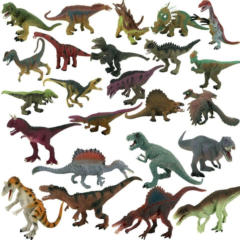 [Brinquedo] Spinosaurus Vaca Dinossauro Brinquedo Tiranossauro Rex Simulação Animal Pacote de Brinquedos Infantis Menino